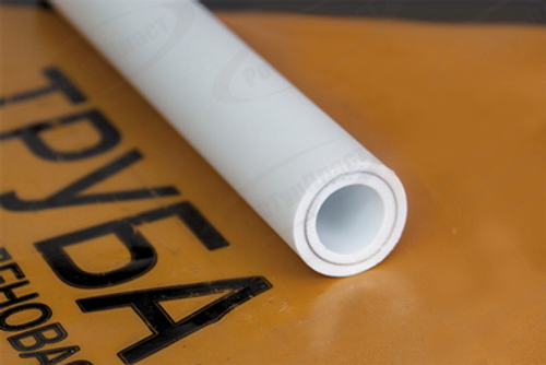 Труба PPR армированная алюминием  20х3,4, PN25 4м белый, РТП (100/25)