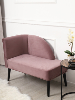 Кушетка Berger лиловый/венге