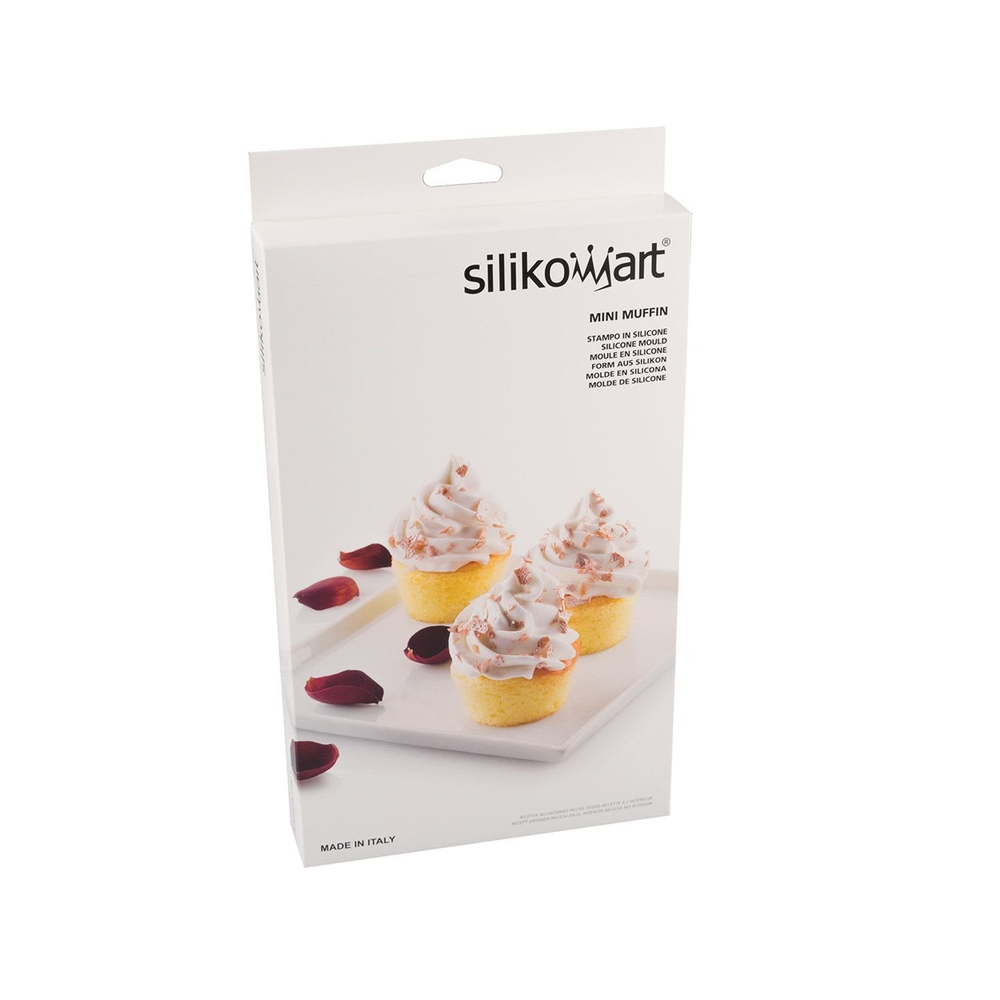 Силиконовая форма SF022 MUFFINS MINI (Маффины) Silikomart, Италия