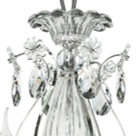 790064 Люстра SCHON 6x60W E14 Серебро