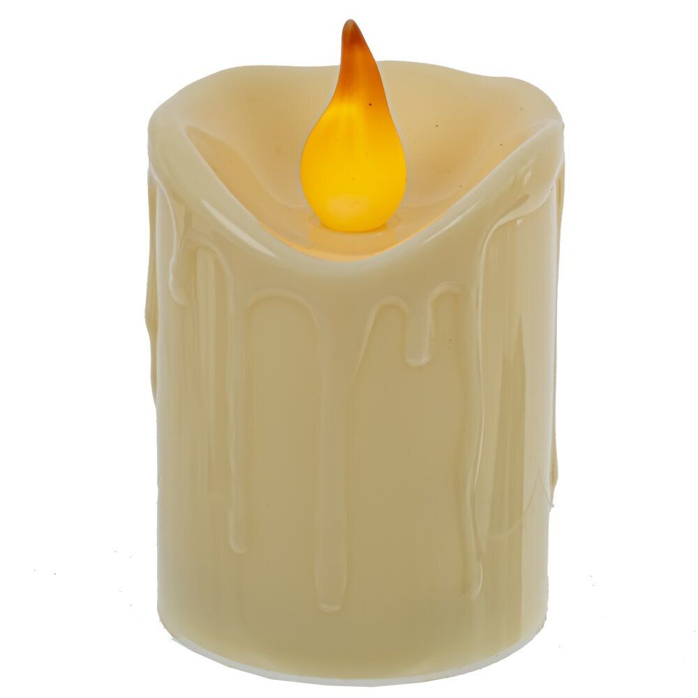 GAEM Изделие декоративное "Свеча" (подсвет, AAAх3 н/п) L7,5 W7,5 H12 см