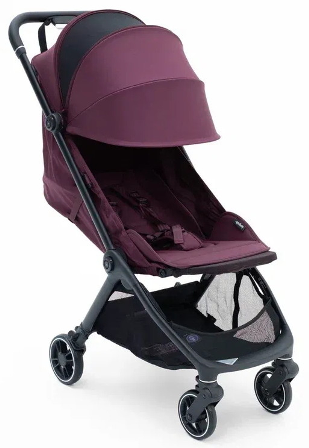 Коляска прогулочная для двойни Bumprider Connect.mini Italian Plum