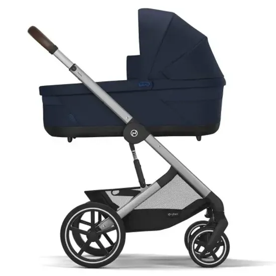 Коляска 2 в 1 Cybex Balios S Lux 2025 (Ocean blue/Silver)