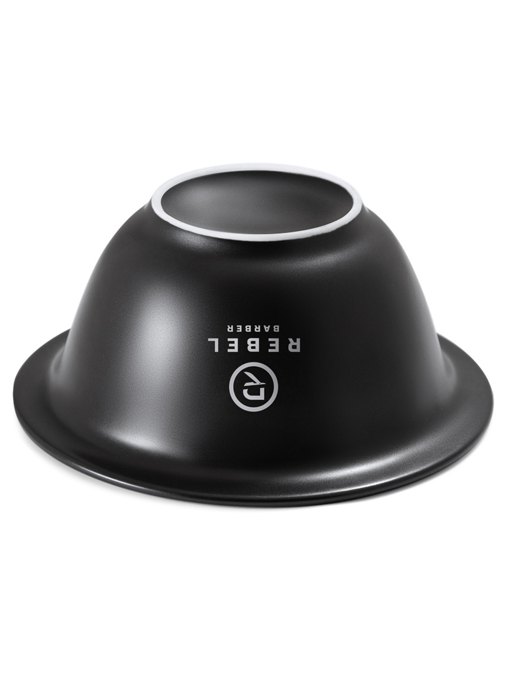 REBEL BARBER Black Matt Shaving Bowl - Фарфоровая чаша для бритья