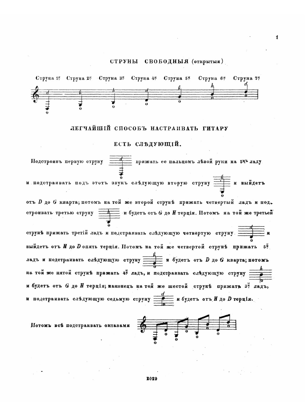 Теоретическая и практическая школа для семиструнной гитары | Сихра Андрей Осипович