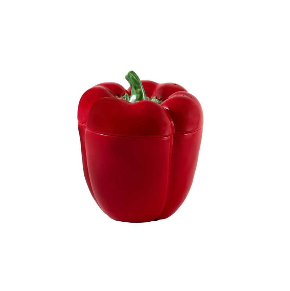 Емкость с крышкой Bordallo Pinheiro Pepper красная (12.5 см)