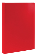 Папка А4 с 20 вкладышами 0,5мм, красная (STAFF)