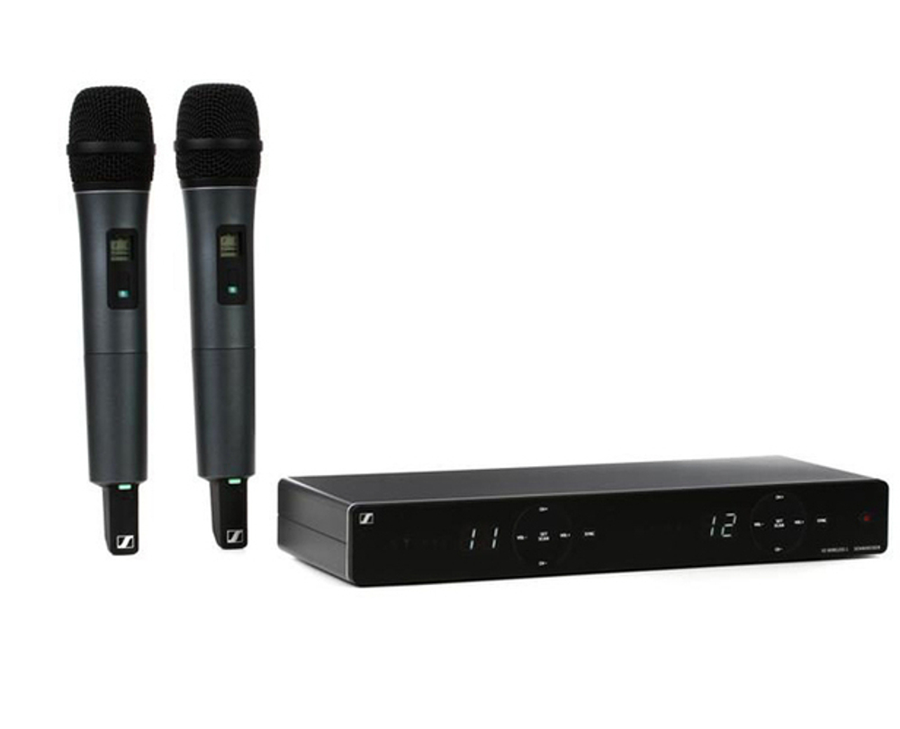 Радиосистема с ручным микрофоном Sennheiser XSW 1-835 Dual B-Band Vocal