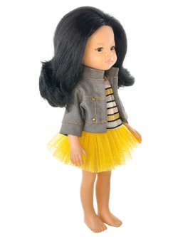 Куртка, топ и юбка для кукол Paola Reina 32 см (1016)
