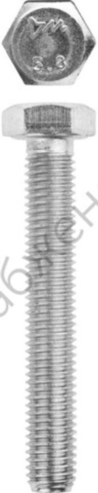 ЗУБР ГОСТ 7798-70 кл. пр. 5.8, M12 x 80 мм, болт оцинкованный, 5 кг (303080-12-080)