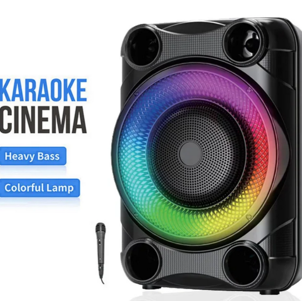 Беспроводная колонка Sing-e ZQS-8148 (8"20W/3A/микрофон)