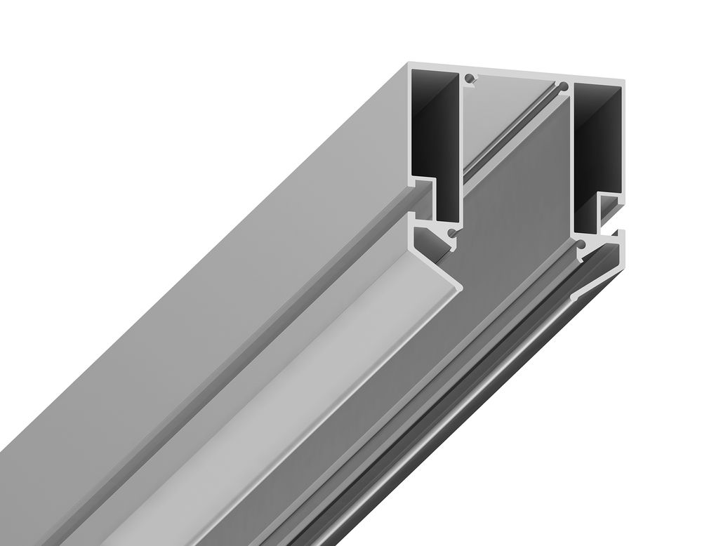 Ambrella Корпус в натяжной потолок для накладного шинопровода Magnetic 20mm 48V Track System GL3345