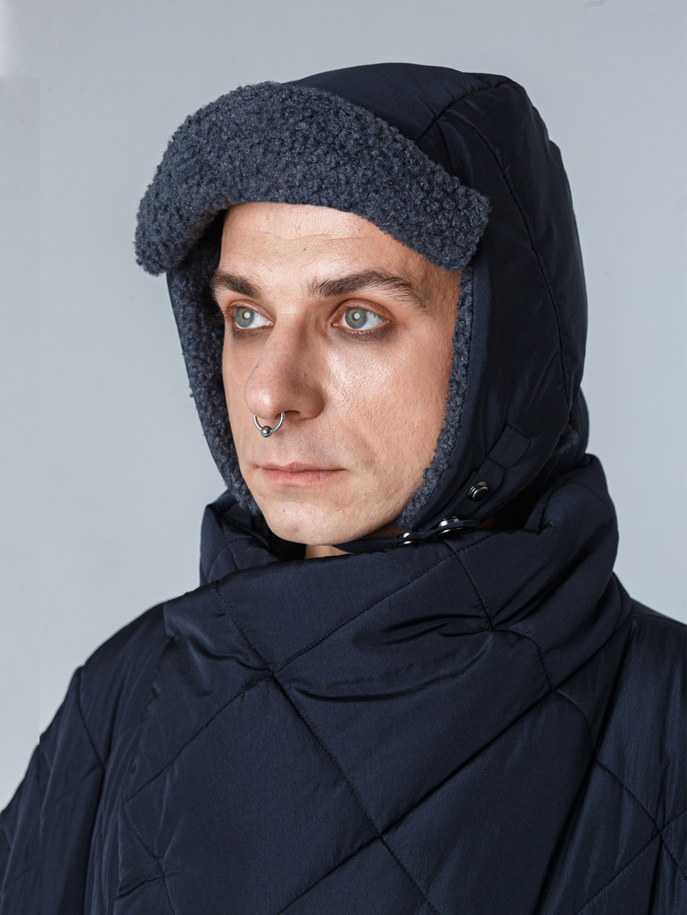 Шапка "Подшлемник". Черная