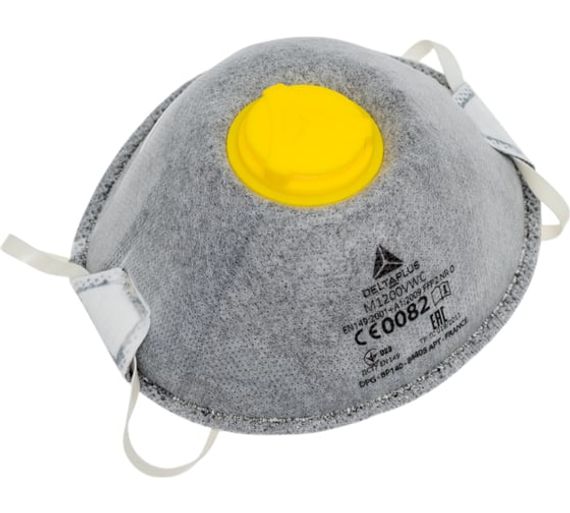 Респираторная маска с угольным слоем Delta Plus FFP2 10 шт. M1200VWC