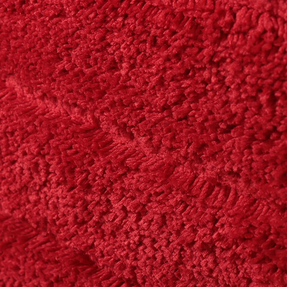 Коврик для ванной, 0.5х0.8 м, ПЭ, красн, Травка, Y259