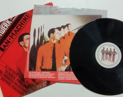 Винтажная виниловая пластинка LP Kraftwerk The Man Machine (Spain 1978) The Robots