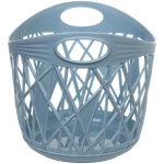 Корзинка для хранения «БРИЗБО», цвет пудрово - голубой, 19.5*19*18см