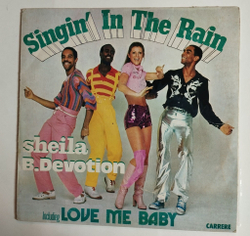 Винтажная виниловая пластинка LP Sheila B. Devotion Singin In The Rain (Югославия 1978)