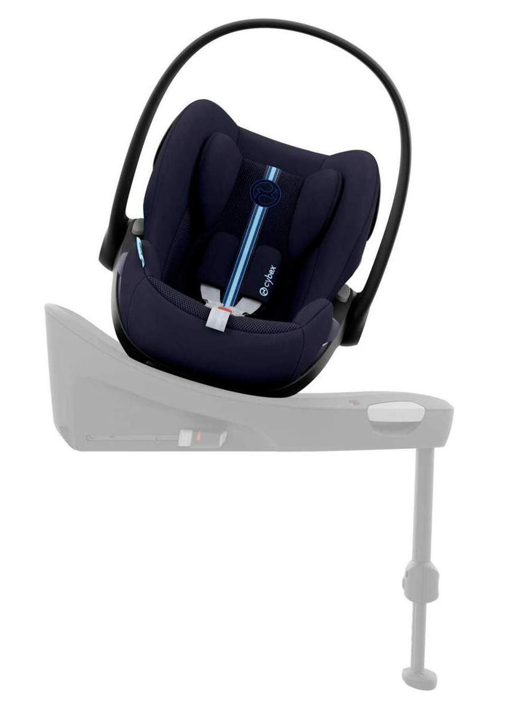 Коляска Cybex Balios S Lux TPE complete Cloud G Ocean Blue Plus 3 в 1 Almond Beige с дождевиками