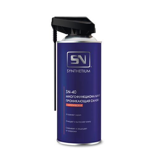 Смазка универсальная Synthetium SN-40 (520мл) аэрозоль со смарт-распылителем