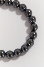 Браслет GROUNDED AND HAPPY из гематита