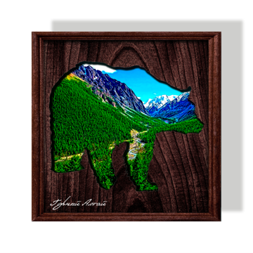 Магнит Anya stole it "Медведь"