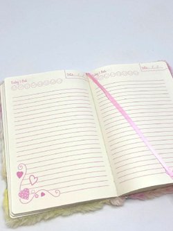 Блокнот А5 в линейку 80 л пушистый (55358)