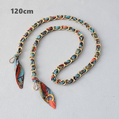 Ручка из цепочки с платком S-14