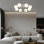 Citilux Адам Смарт CL228A181 RGB LED Умная люстра Матовый Хром