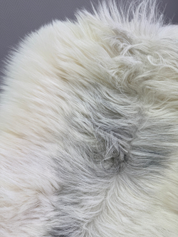 Шкура коврик меховой прикроватный овчина, 120х65 см.