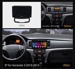 Магнитола для SsangYong Actyon II 2011-2013 - Carmedia OL-9762 IPS, Android 10, 8 ядер (TS18), 4G SIM-слот