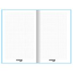 Блокнот А5 (134х206 мм), 80 л., твёрдый, клетка, выборочный лак, BRAUBERG KIDS, "Единорожки", 114426