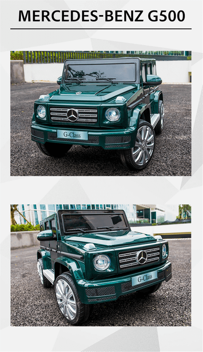 Электромобиль детский "Mercedes-Benz G500" 12V, зеленый