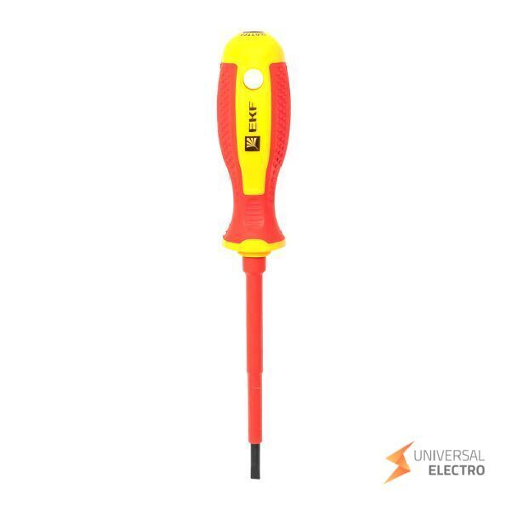 Отвертка Expert SL4x100 мм 1000В EKF