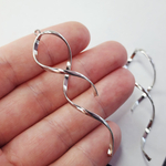 Подвески, сталь, витые, р-р 60 мм, штучно