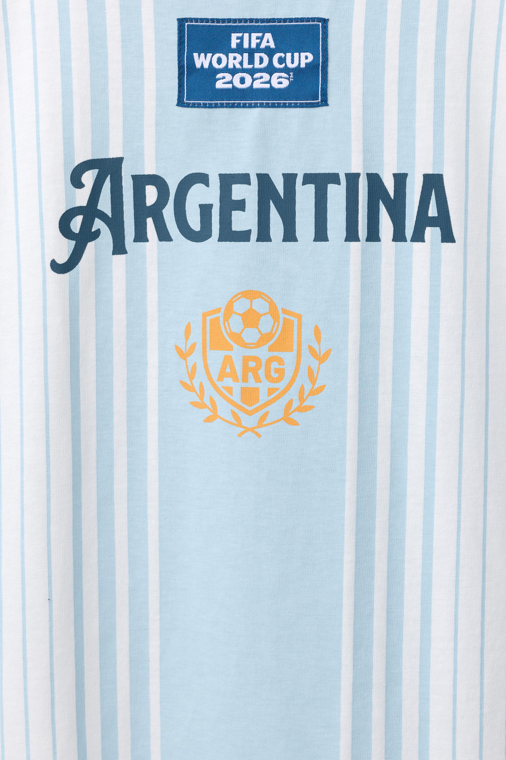 ZARA ФУТБОЛКА СБОРНОЙ АРГЕНТИНЫ FIFA WORLD CUP ™ 2026, СИНИЙ