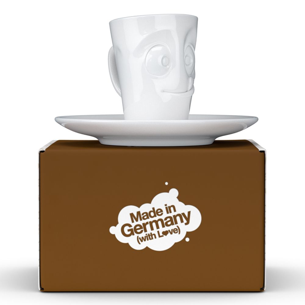 Кофейная пара Tasty, 80 мл, белая