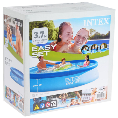 Бассейн надувной 366*76см 5621л "Easy Set", INTEX 28130