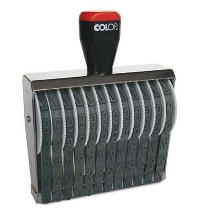 Ленточный нумератор Colop 12012, высота 12 мм, 12 разрядов