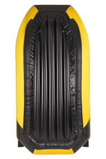 YACHTMAN-280 МНД НАДУВНОЕ ДНО (Яхтман) желтый-черный (лодка ПВХ с усилением)