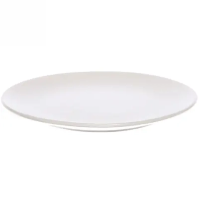 Тарелка керамическая 20см «Матовая глазурь» слоновая кость