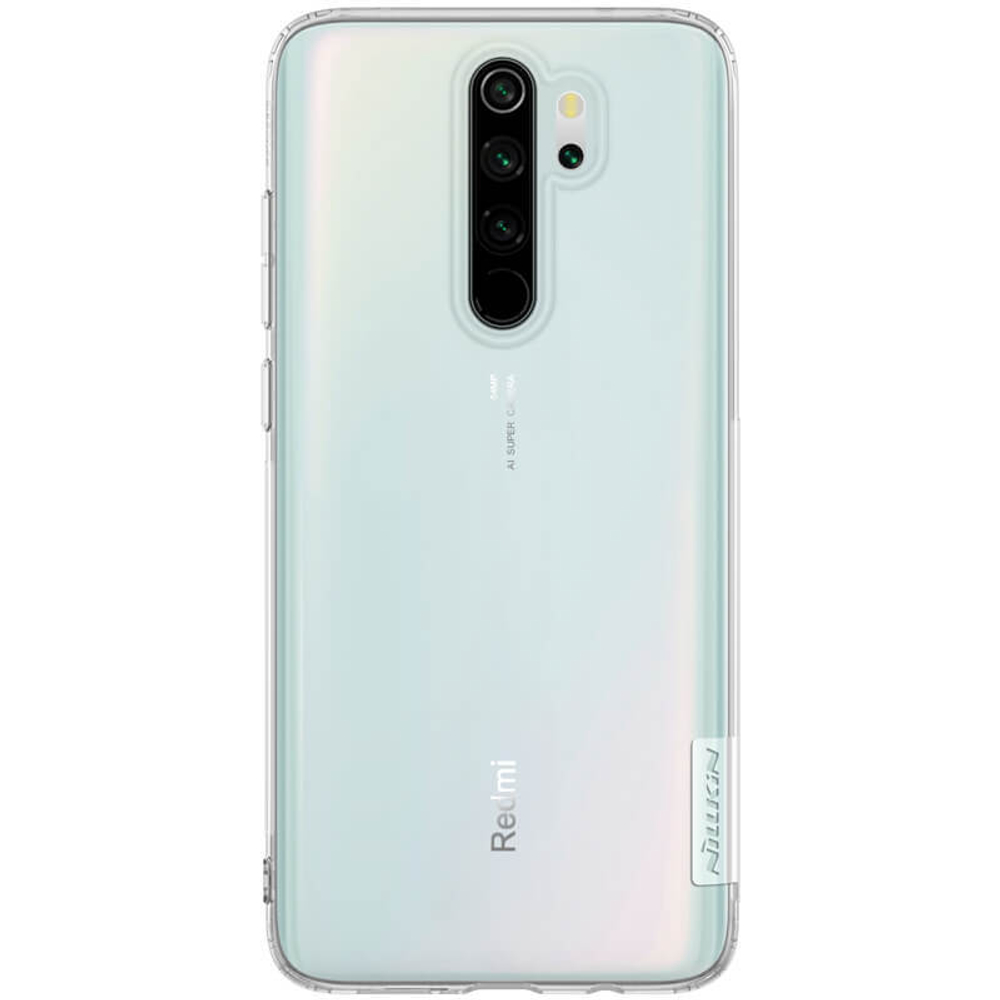 Прозрачный силиконовый чехол Nillkin Nature для Xiaomi Redmi Note 8 Pro