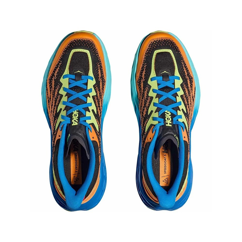 Кроссовки мужские HOKA M SPEEDGOAT 5 Solar Flare / Diva Blue