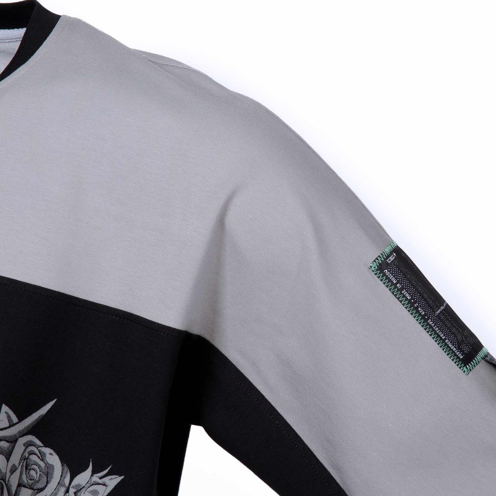 Лонгслив HEARTZ Facility Worker Черно-Серый