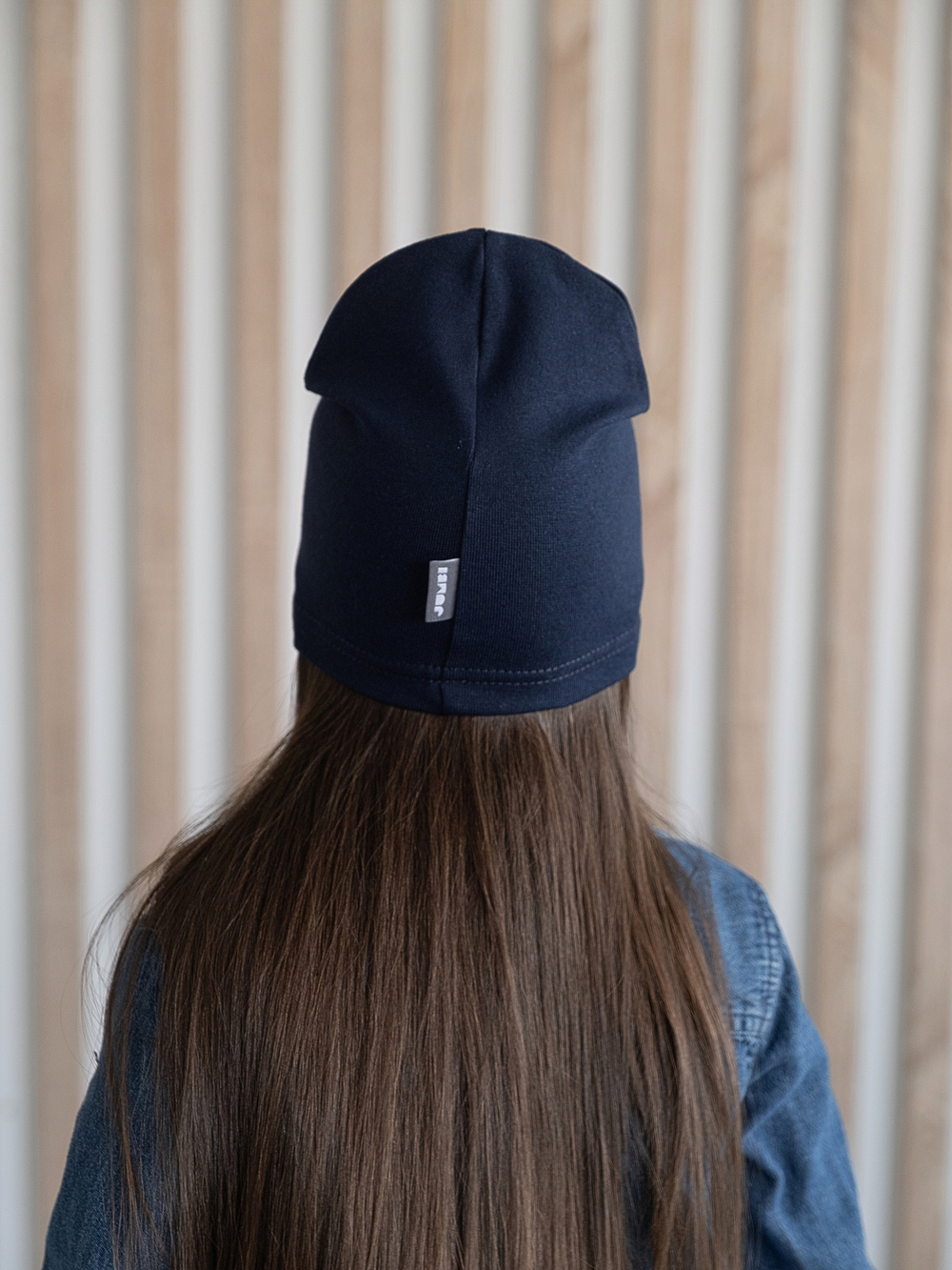 Шапка трикотажная (Синий) ЛАЙТ