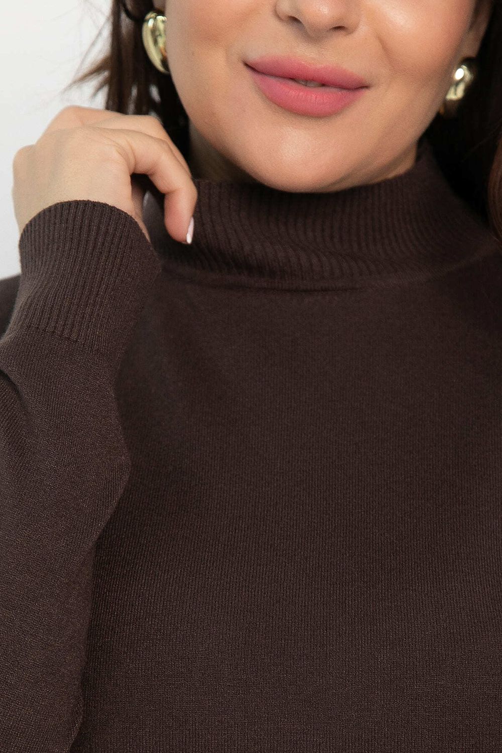 Водолазка Осенняя история (шоколад) Б14553-20М LT Collection