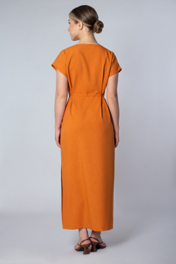 Платье женское 3946АПА, апельсин #259Апе053946АПА