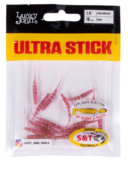 Слаги съедобные искусственные LJ Pro Series ULTRA STICK 1,4in (03.50)/S14 18шт.