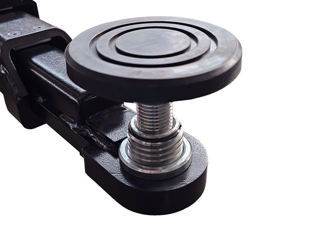 Подъемник электрогидравлический 5.5т 110-1800мм 2-х стоечный 380В верх. синхрон.(механ. с 1 кол) GTE