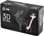 Ручка 3D Cactus CS-3D-PEN-C-PN PLA ABS LCD розовый